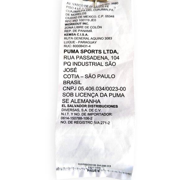 Puma Full Zip Logo Hoodie XL (Child) - Picture 12 of 12